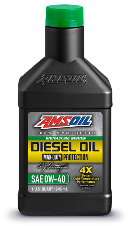  Signature Series Max-Duty Synthetic Diesel Oil 0W-40