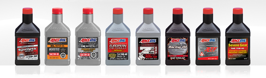 AMSOIL Motor Oil Bottles