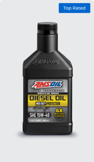 Signature Series Max-Duty Synthetic Diesel Oil 15W-40