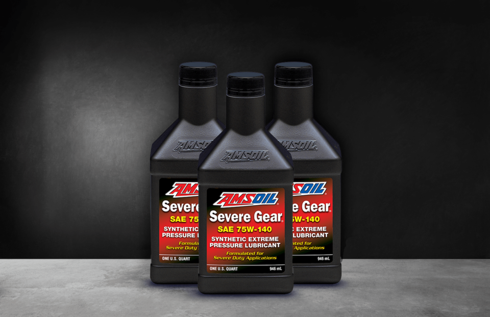 3 Bottles SEVERE GEAR® 75W-140